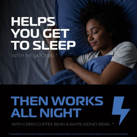 Nobi Nutrition Brûleur de Graisse de Nuit avec étiquette détaillée