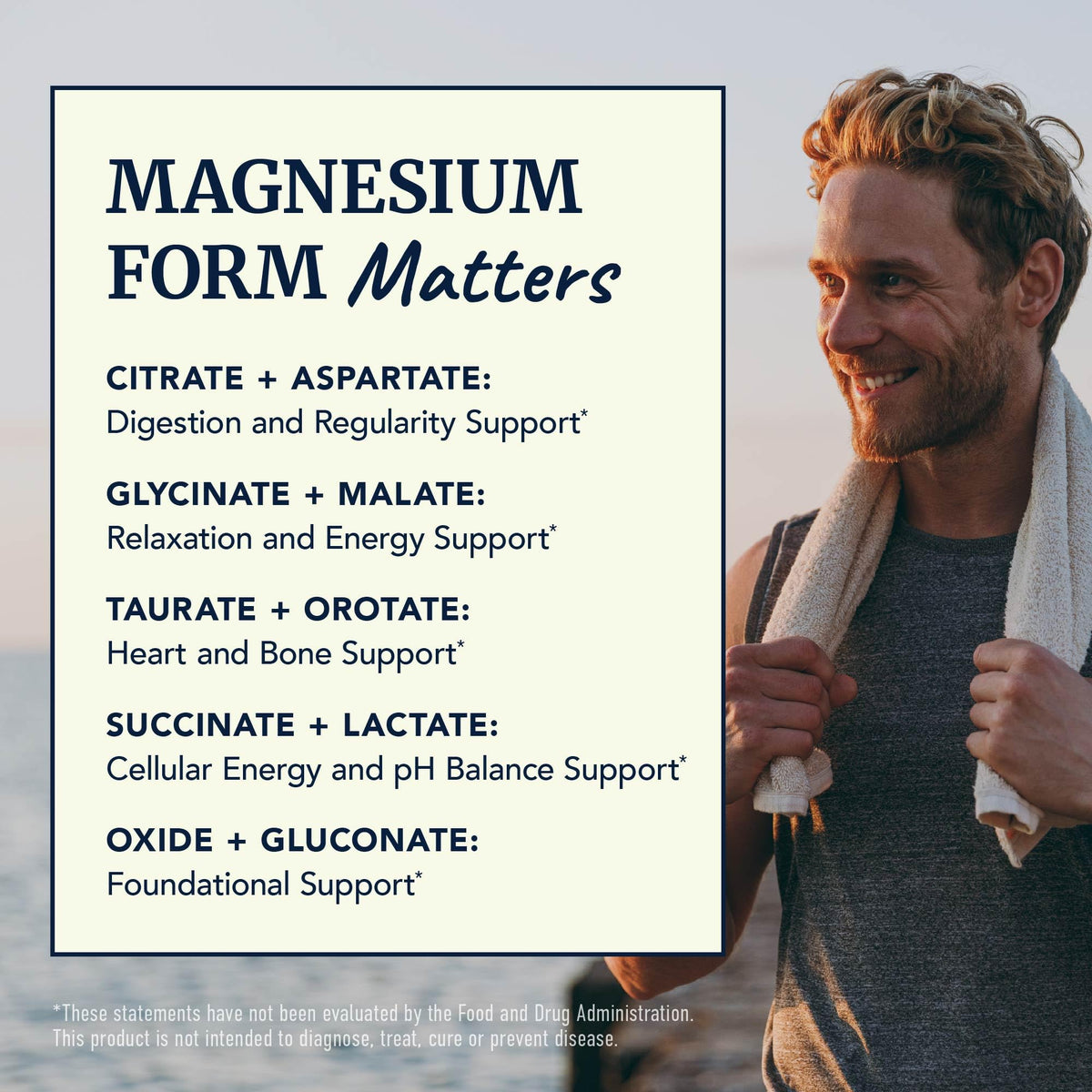 Nobi Nutrition Complément Magnésium 10 en 1 500mg avec un verre d'eau