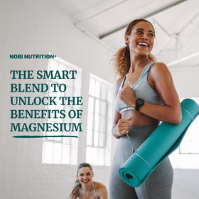 Nobi Nutrition Gélules de Magnésium Triple 300mg - flacon avec étiquette claire
