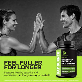 Nobi Nutrition Thé Vert 120 Ct capsules en gros plan