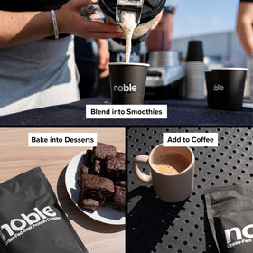 Noble Origins Poudre de Protéine Chocolat ingrédients et informations nutritionnelles