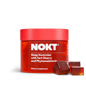 NOKT Gummies de sommeil cerise acidulée vue avant du produit