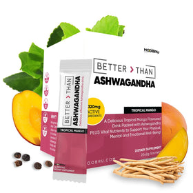 Noobru Better Than Ashwagandha 20 sachets saveur mangue vue avant