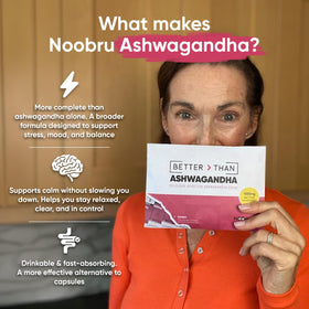 Noobru Better Than Ashwagandha en contexte sur une table