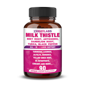 Nootrilabs Naturals 90 capsules végétales de soutien hépatique en boîte