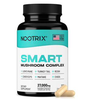 Nootrix Complexe de Champignons Intelligents 60 jours, vue avant du flacon