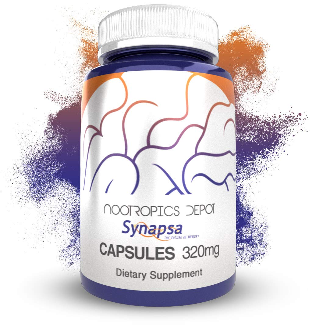 Nootropics Depot Bacopa Monnieri Capsules 320mg, vue avant de l'emballage