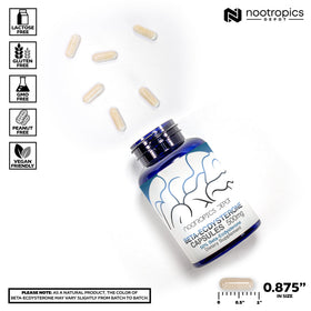 Nootropics Depot Beta Ecdysterone product label