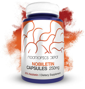 Nootropics Depot Capsules Nobiletin 250mg 30 Comptes emballage avant