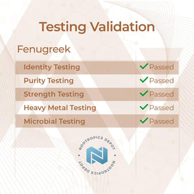 Nootropics Depot Extrait de Fenugrec Capsules présentation