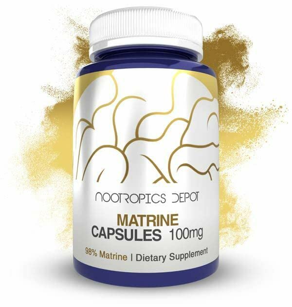 Nootropics Depot Matrine Capsules 100mg 60 ct front view