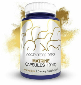 Nootropics Depot Matrine Capsules 100mg 60 ct front view