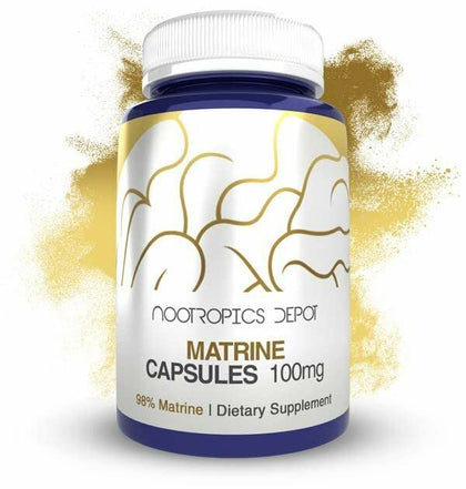Nootropics Depot Matrine Capsules 100mg 60 ct front view