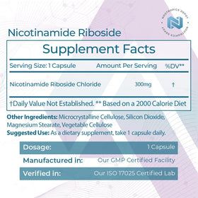 Nootropics Depot Nicotinamide Riboside dans une main