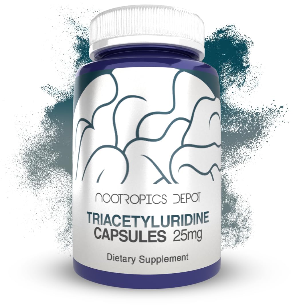 Nootropics Depot Triacetyluridine Tau capsules 25mg vue de face