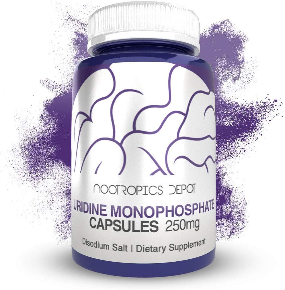 Nootropics Depot Uridine Monophosphate capsules vue de face