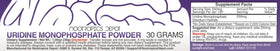 Nootropics Depot Uridine Monophosphate Poudre 30g avec cuillère doseuse