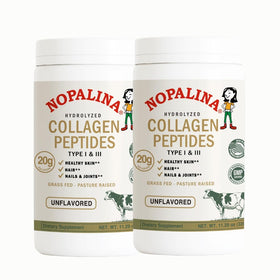 Nopalina Poudre de Collagène Hydrolysé Type I & III 320g vue avant