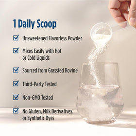 Nordic Naturals Collagen Peptides 10,6 oz nutritional information