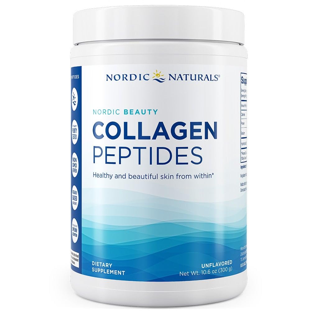 Nordic Naturals Collagen Peptides 10,6 oz packaging front view