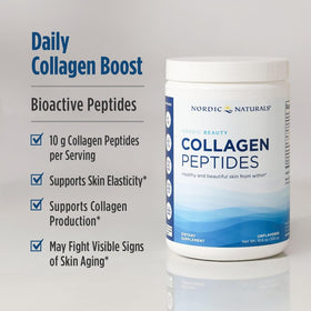 Nordic Naturals Collagen Peptides 10,6 oz use in a smoothie