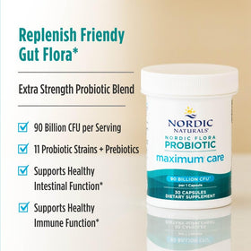 Nordic Naturals Complément Alimentaire Probiotique 30 Capsules vue de côté
