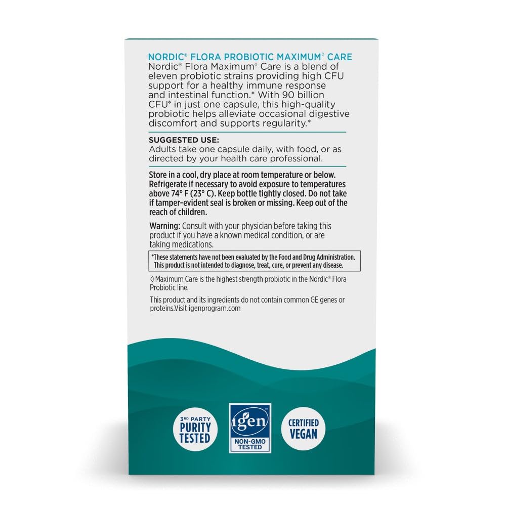 Nordic Naturals Complément Alimentaire Probiotique avec des ingrédients naturels