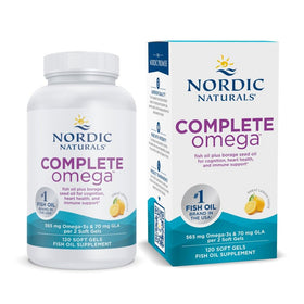 Nordic Naturals Complète Omega-3 120 gélules vue avant