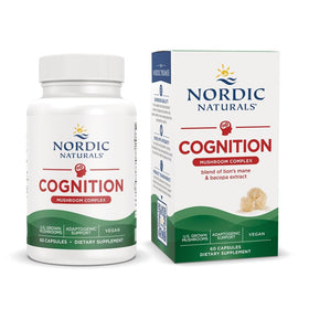 Nordic Naturals Complexe de Champignons Cognitifs 60 capsules vue de face