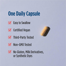 Nordic Naturals Complexe de Vitamines B capsules sur une table