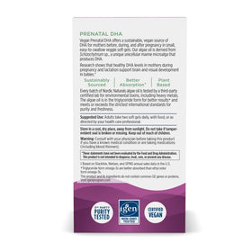 Nordic Naturals DHA Végétal Prénatal 500mg gélules en mode de vie