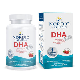Nordic Naturals DHA Xtra 60 gélules front view