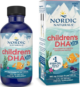 Nordic Naturals DHA Xtra Enfants 880 mg Omega-3s Saveur Baies avant