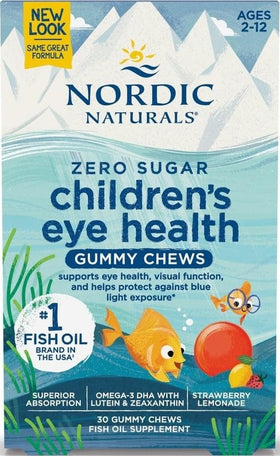 Nordic Naturals Gummies Santé Oculaire Enfants 30 unités emballage avant