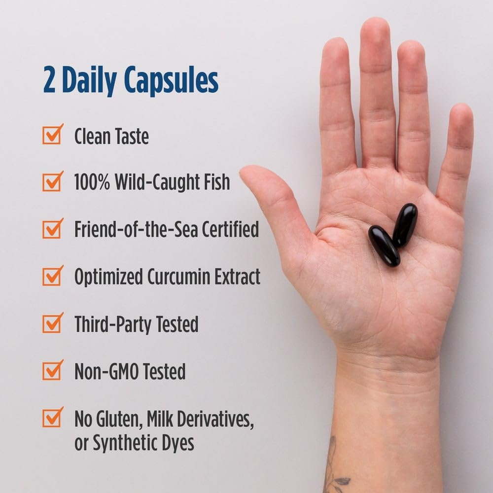 Nordic Naturals Memory Support gélules dans une main
