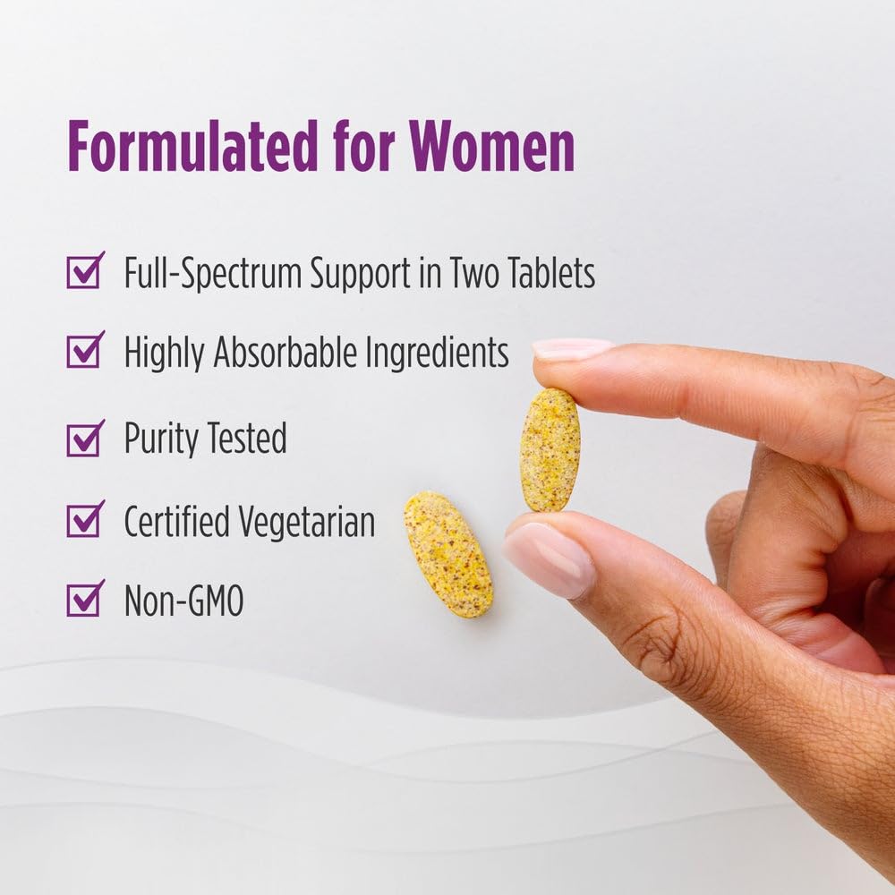 Nordic Naturals Multivitamine Femme Extra Force, présentation des comprimés
