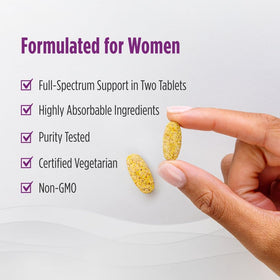 Nordic Naturals Multivitamine Femme Extra Force, présentation des comprimés