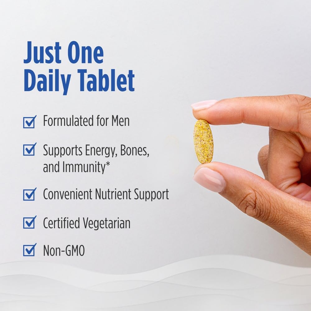 Nordic Naturals Multivitamine Homme Quotidien, vue de côté de la boîte