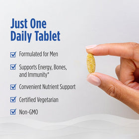 Nordic Naturals Multivitamine Homme Quotidien, vue de côté de la boîte