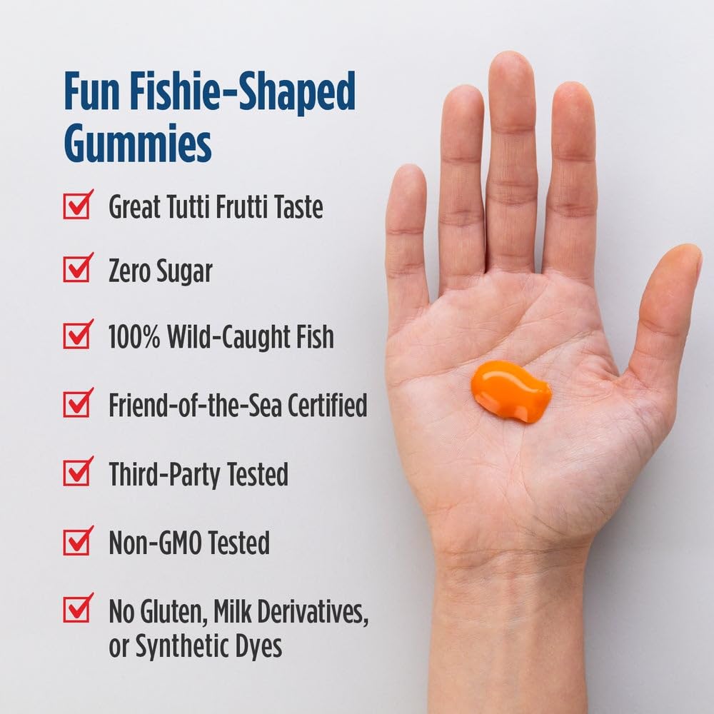 Nordic Naturals Omega-3 Gummies 300mg présentation des gummies