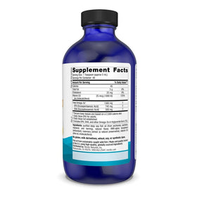 Nordic Naturals Omega-3 Liquide 1560mg EPA & DHA étiquette avec ingrédients