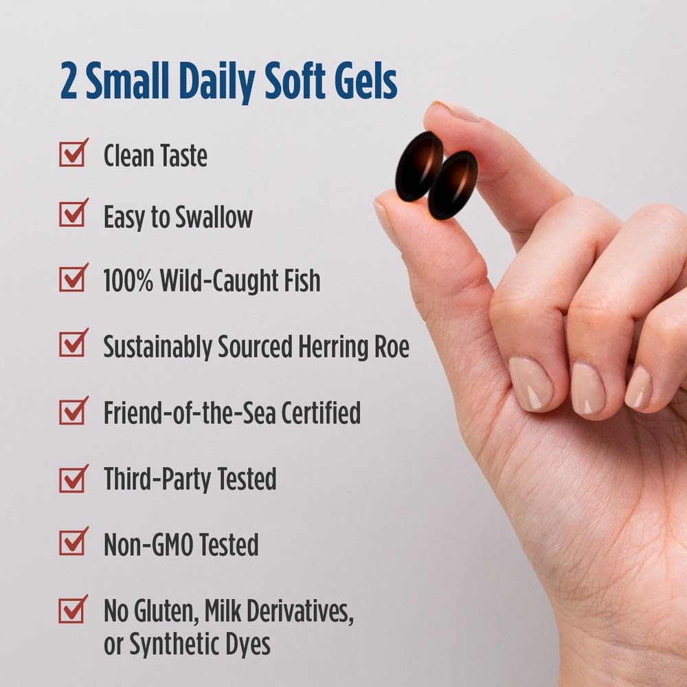 Nordic Naturals Omega-3 Phospholipides étiquette détail