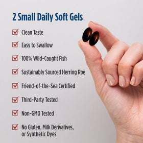 Nordic Naturals Omega-3 Phospholipides étiquette détail