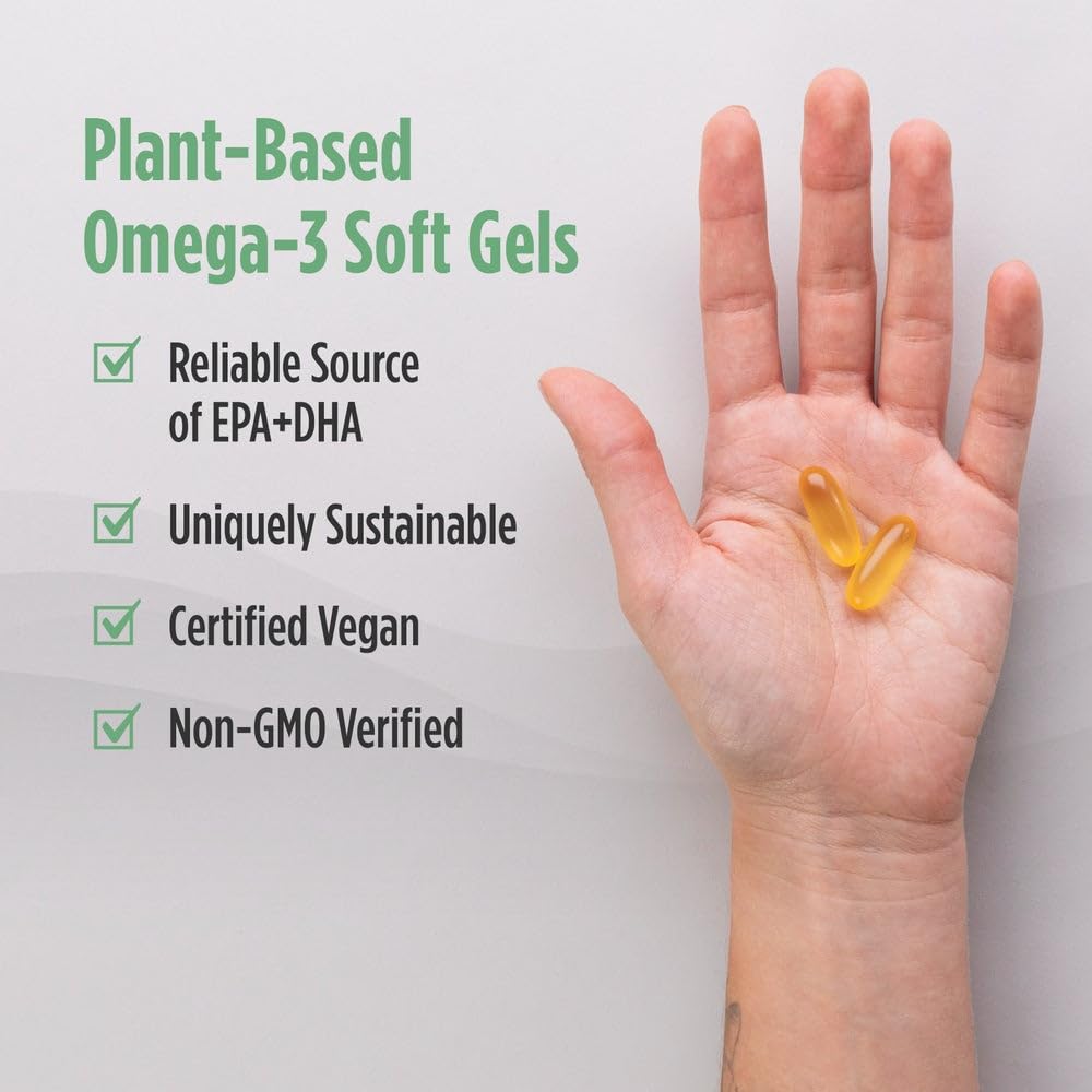 Nordic Naturals Omega-3 Végétal - étiquette du produit