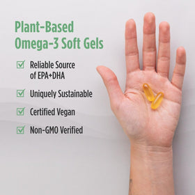 Nordic Naturals Omega-3 Végétal - étiquette du produit