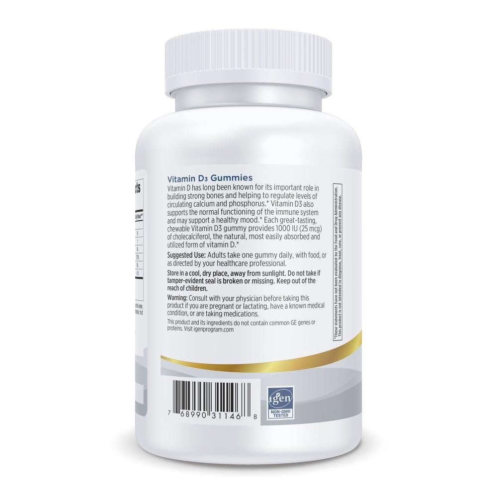 Nordic Naturals Pro Vitamin D3 Gummies in a bowl