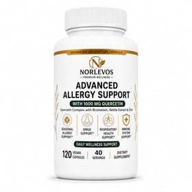 Norlevos Quercetin Complex 1000 mg 120 capsules front view