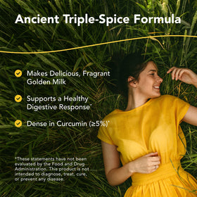 NORTH AMERICAN HERB & SPICE Golden Latte Épices Triples 144g - utilisation en cuisine