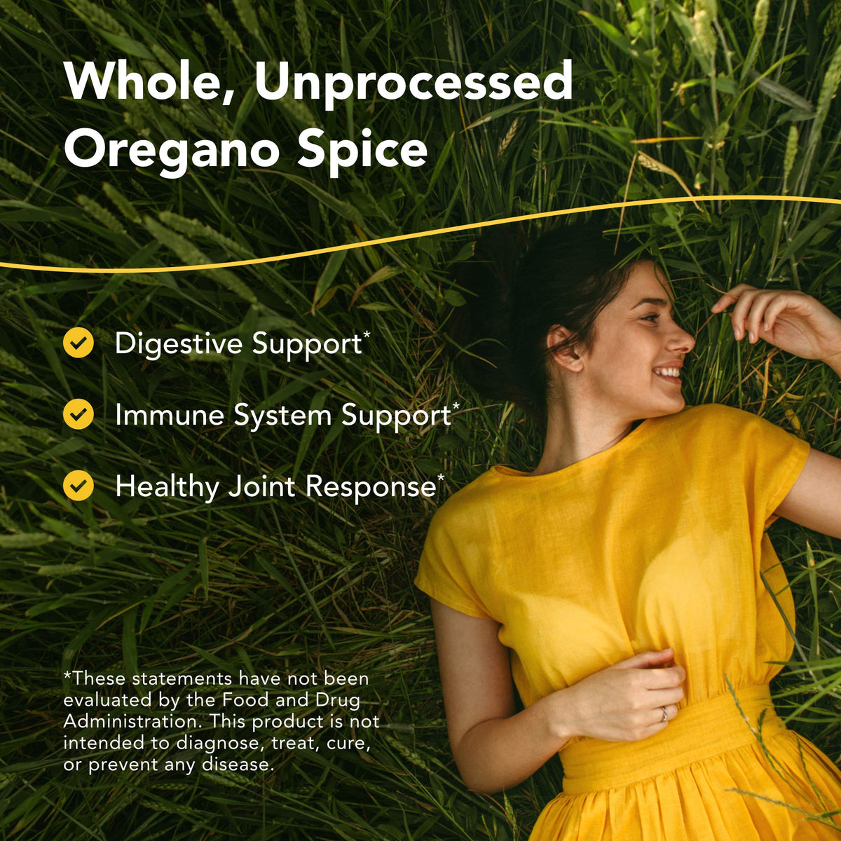 NORTH AMERICAN HERB & SPICE OregaMax emballage avec ingrédients