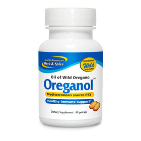 NORTH AMERICAN HERB & SPICE Oreganol P73 60 Gelcaps vue avant